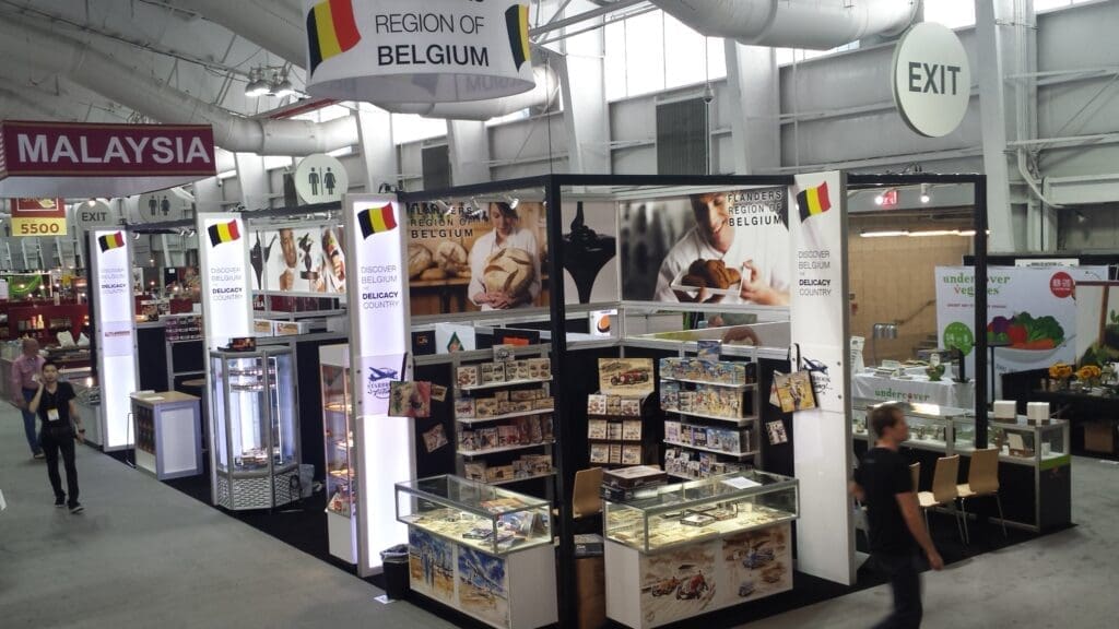 Display Gurus booth for a client in Belgium